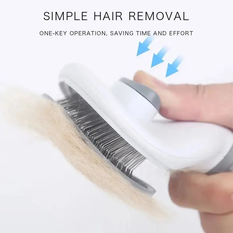 Self-Cleaning Pet Hair Brush