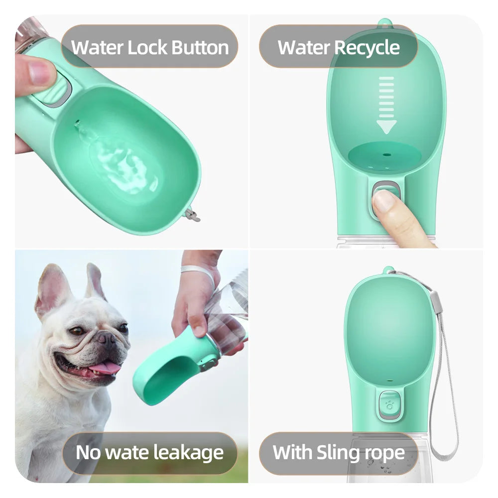 Portable Leakproof Pet Water Bottle